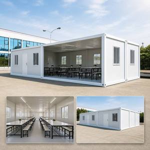 Sturdy Steel Structure Folding Modular Free Combination Buffet Restaurant Dining Hall