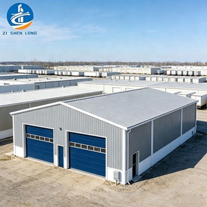 Steel Structure Factory Building Commercial Office Hangar