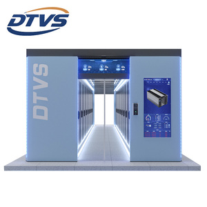 Hot/Cold Aisle Modular Data Center Server Room with Containment