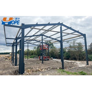 Pre-engineered Steel Building Metal Arch Frame Warehouse Building