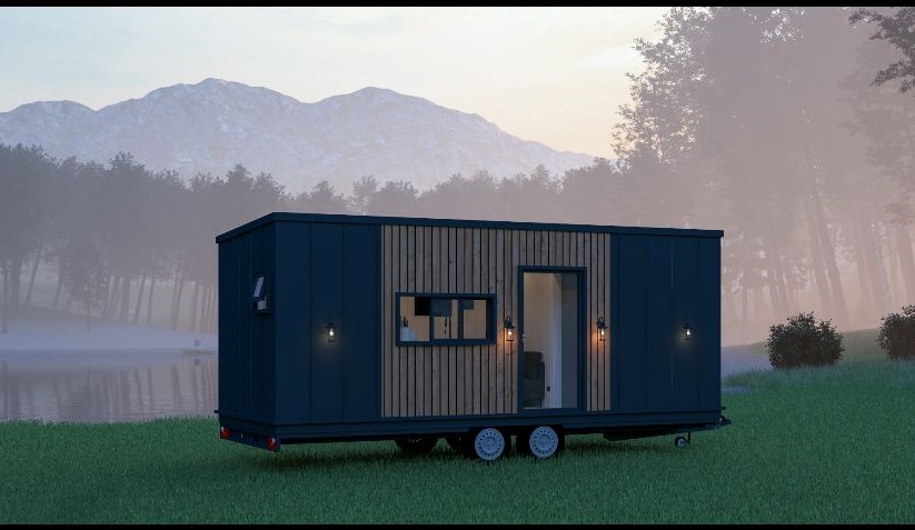 Relocatable mobile accommodation unit ready for site delivery