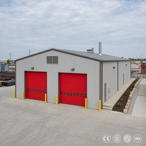 Shot Blasted Modular Tubular Steel Structure Building