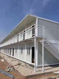 Quick Setup Two Story Modular Container House Portable Clinic Medical Room Double Floor Temporary Treatment Center