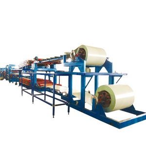EPS Grooved SIP Structural Insulated Sandwich Panels for Walls Production Line