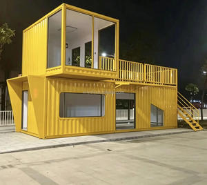 Steel Structure Modular Container Restaurant Mobile Dining Hall